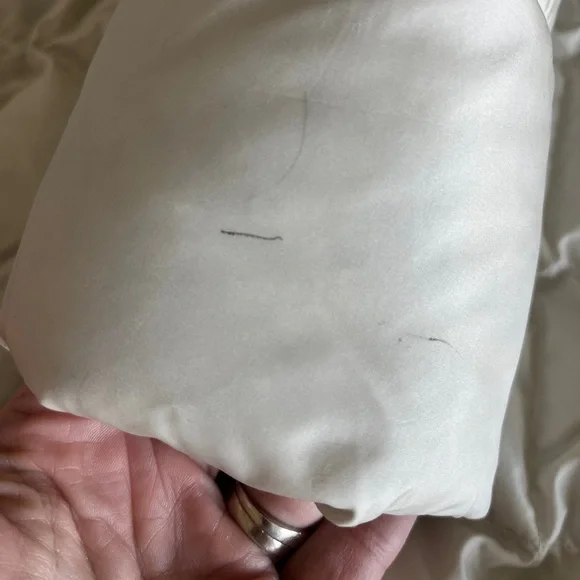 The North Face women’s cream 550 down filled parka size Small - Picture 14 of 15